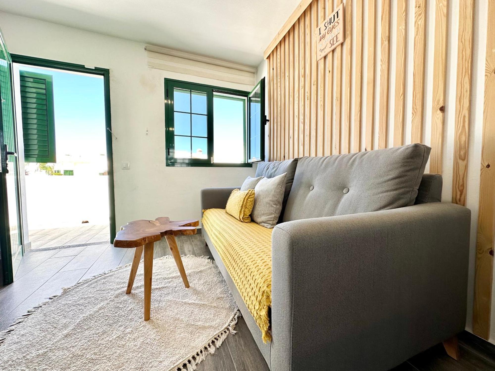 Kiwi Smoothie - En La Playa, Doble Terraza, Cocina Completa, Dos Camas Y Wifi Apartment El Cotillo  Luaran gambar